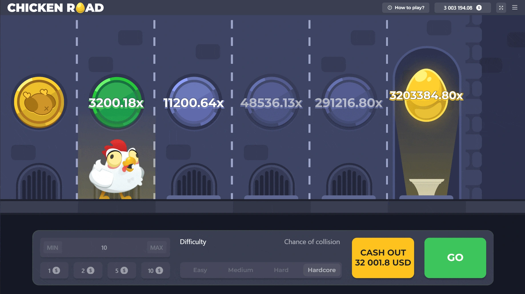 Chicken Road 1 screenshot